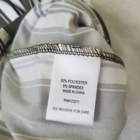 Stella Tweed Dress Womens Size Medium Olive Green/White color 3/4 sleeve New - Picture 11 of 12